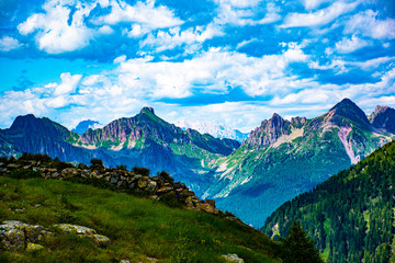 Naklejka premium view from Magna fork number four