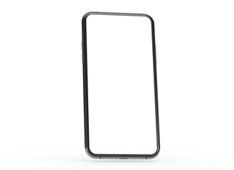 smartphone digital isolated 3d background