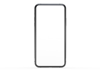 smartphone digital isolated 3d background