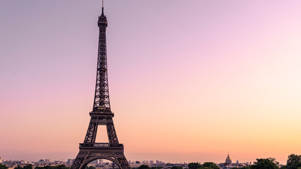 Eiffel Tower at Sunrise