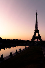 Eiffel Tower at Sunrise