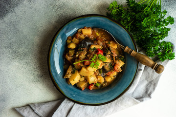 Georgian cuisine concept