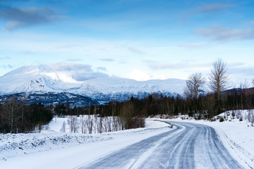 Obraz premium Iced Road