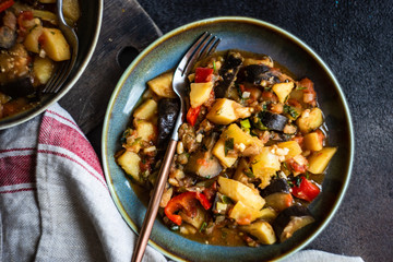 Georgian cuisine concept