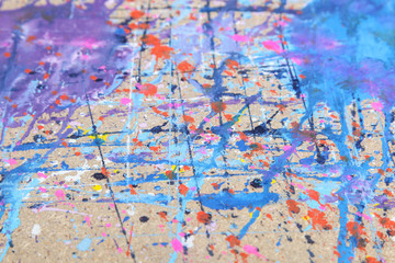 painted and colorful background