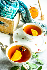 Tea time concept