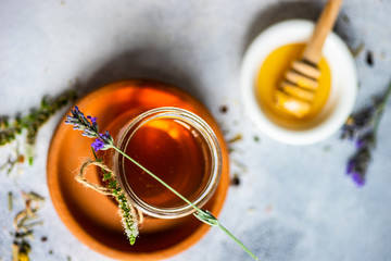 Floral honey concept