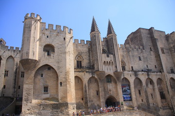 palais des papes à Avignon