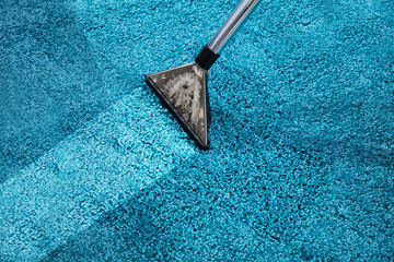 Vacuum Cleaner On Carpet