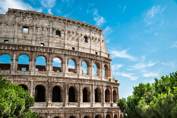 Fototapeta na wymiar Colosseum In Rome, Italy