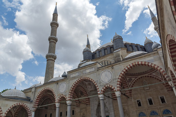 Selimiye Mosque in city of Edirne, Turkey