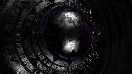 Silver Globe Machine