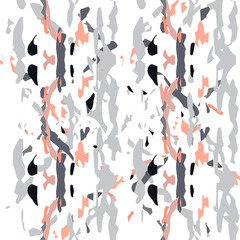 Ikat, Tie Dye. Batik, Hand Drawn Ornament. 