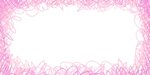 Colored tangled pattern. Abstract chaotic texture. Hand drawn background with lines and waves. Art creation