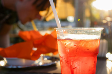 glass of spritz, drink, beautiful italian drink, pirlo