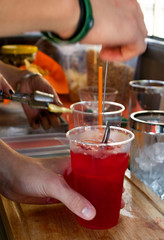 glasses of spritz, drink, beautiful italian drink, pirlo