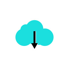 Cloud logo vector design template - vector