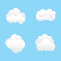 Cloud logo vector design template - vector