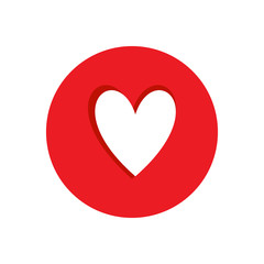 Love or Heart Logo Design template - Vector