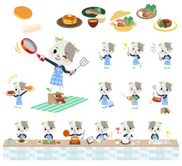 Fototapeta premium animal Cow boy_cooking