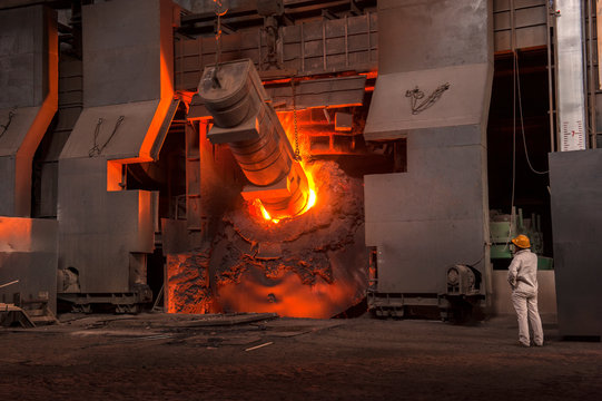 Steelmaking Plant And Steelmaking Workshop