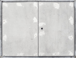 Windows frame on cement wall background photo