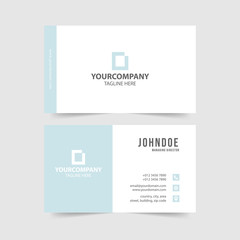 Naklejka na ściany i meble modern simple business card template collection