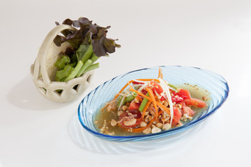 Thai papaya salad