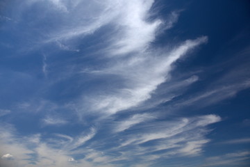 Himmel betdeckt mit Wolken