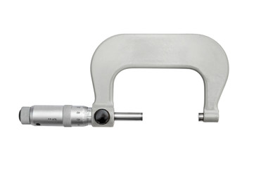 Micrometer on a white background.