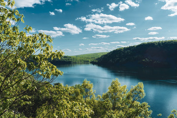Amazing Devil's Lake WI landscape taken from the high spot