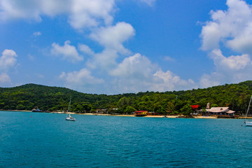 Calm sea and blue sky