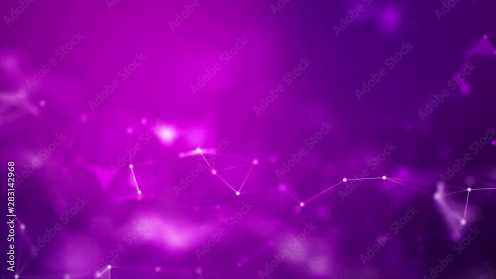 Poster abstract background futuristic dot point and connection line for network cyber technology concept wi