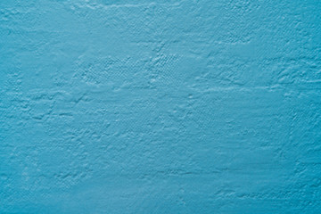 Texture of blue decorative plaster or concrete. Abstract background for design.