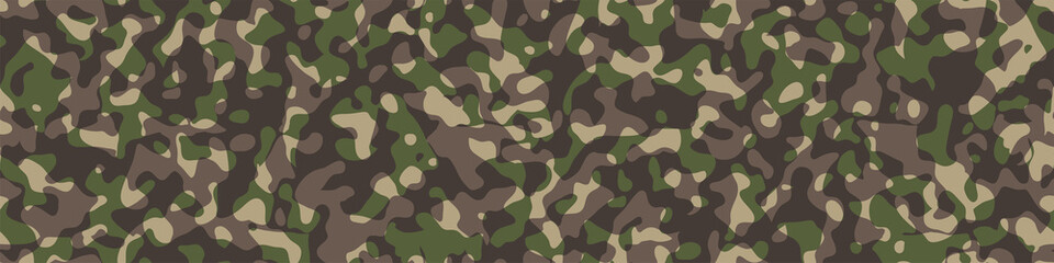 Camouflage background. Seamless pattern.Vector. 迷彩パターン © tabosan