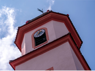 The Franken Church Tower in Summer view