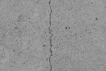  Crack on a concrete surface in Los Angeles for interior design.