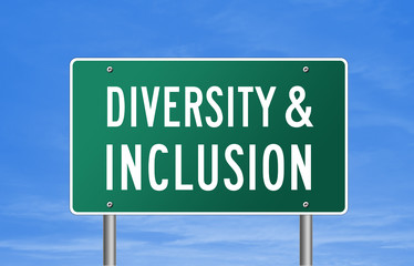 Diversity and Inclusuion - road sign information