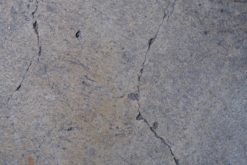  Crack on a concrete surface in Los Angeles for interior design.