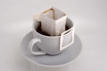 Coffee Drip isolated on white background