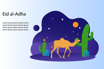 Islamic design for Hajj and Eid al-Adha