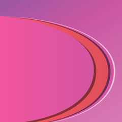 Graphic vector gradient background. Semicircle