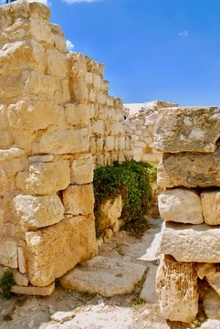 Ruins of doorway in Church of St. George