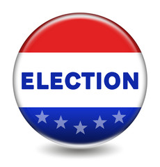 ELECTION - election vote button illustration