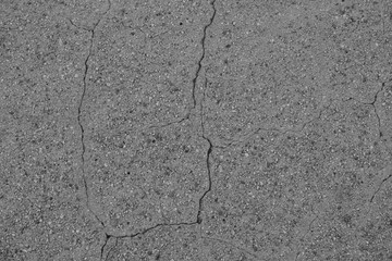  Crack on a concrete surface in Los Angeles for interior design.