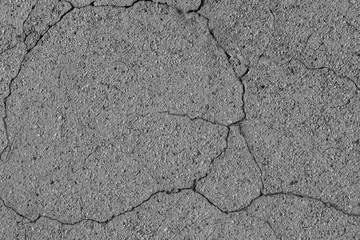  Crack on a concrete surface in Los Angeles for interior design.
