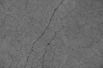  Crack on a concrete surface in Los Angeles for interior design.