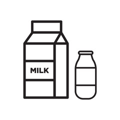 bottle milk icon 