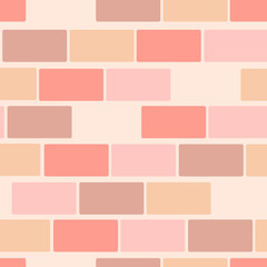 Seamless Pattern - Cute Brick