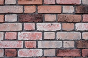 a  texture of brick wall